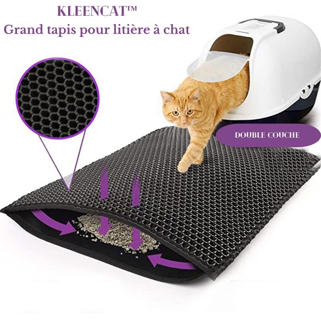 KLEENCAT™| Grand tapis de litière