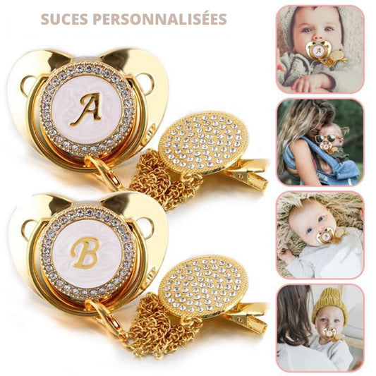 PACIFIER-TO-BABY™ | Personalized clip and pacifier 