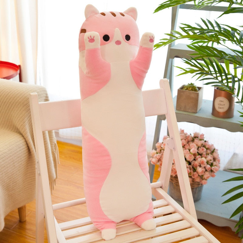 PILLOWCAT™ | Peluche coussin de chat long